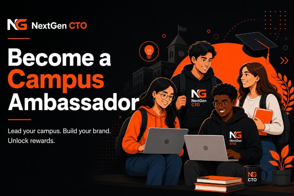 NextGen CTO student-led campus ambassador movement
